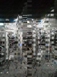 Stainless Steel Liquid Mixer, Automatic, 100 L Capacity