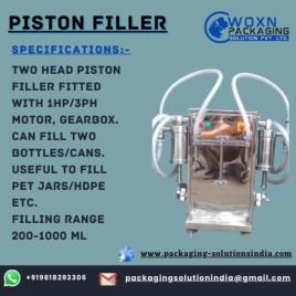 Stainless Steel Liquid Piston Filler Machine