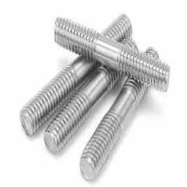 M4 Stainless Steel Stud Bolt, Black Finish