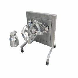 Manual 3D Tumbler Mixer Machine, Stainless Steel