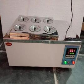 Manual Stainless Steel Lab Water Bath, AC 220V