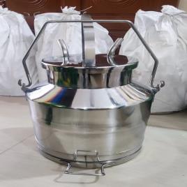 Stainless Steel Milk Storage Cans