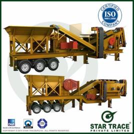 Stainless Steel Mobile Crushing Machine