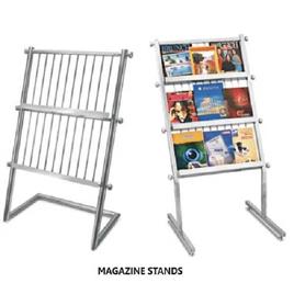 Library Stainless Steel Newspaper Holder