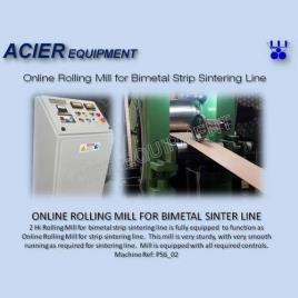 Automatic Stainless Steel Rolling Mill for Bimetal Strip