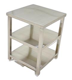 Polished Stainless Steel Work Table