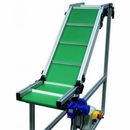 Stainless Steel PVC Inclined Conveyor