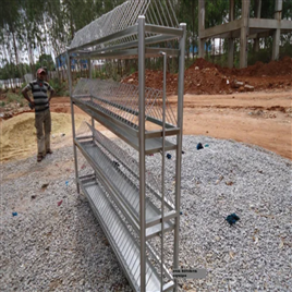 Stainless Steel Office Plate Storage Rack, 100-200 kg