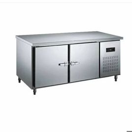 Stainless Steel Rectangular Kitchen Table Top Refrigerator