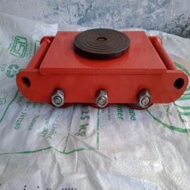 Stainless Steel Red Industrial Skates