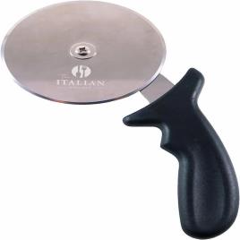 Stainless Steel Round Pizza Cutter, Small/Mini Size