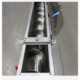 Stainless Steel Screw Conveyor Equipment, 100 kg