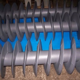 Stainless Steel Screw Feeder Flights