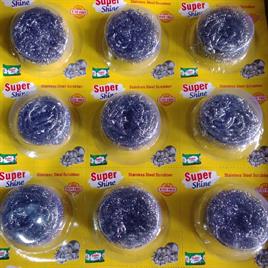 Steel Scrubber Set, 12 Pcs