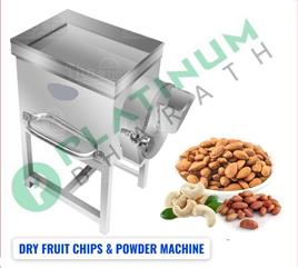 Semi-Automatic Dry Fruit Chips & Powder Machine