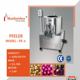 Semi Automatic Potato Peeler PE - 4