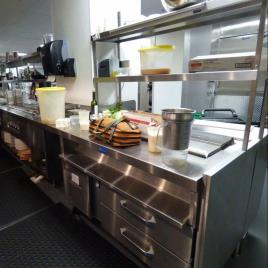 Restaurant Stainless Steel Service Counter