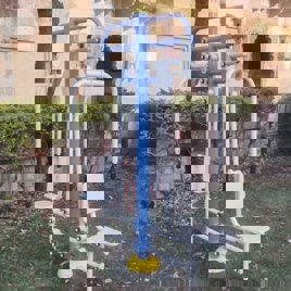 Stainless Steel Shoulder Press Machine, 7ft