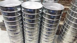 Chrome Finish Steel Sieves