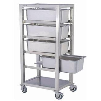 Steel Food Transport Trolley