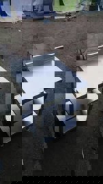 Silver SS Work Table