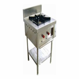 Stainless Steel Single Burner Range