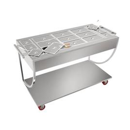 Stainless Steel Food Service Trolley