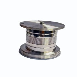 Round Stainless Steel Sofa Legs