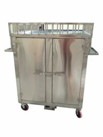 Stainless Steel Hotel Food Cart
