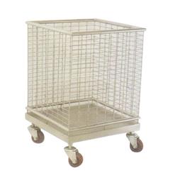 Polished Stainless Steel Onion Container