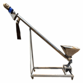 SS Horizontal Screw Conveyor, Stainless Steel