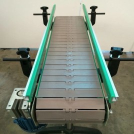 SS Slat Chain Conveyor Equipment