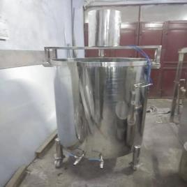Stainless Steel Storage Machine with Mixer