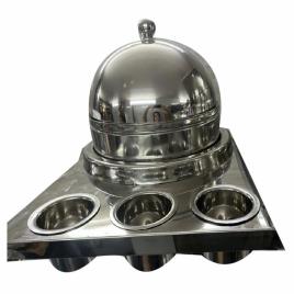 3-Tray Stainless Steel Gas Corn Steamer