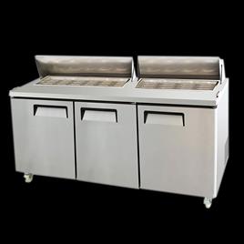 Stainless Steel Double Door Refrigerator