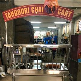 Stainless Steel Tandoori Food Cart