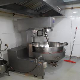 Stainless Steel Three Phase Cookwok Machine, Halwa Sweet