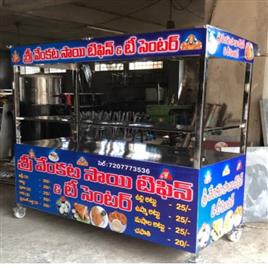 6ft Stainless Steel Tiffin Counter