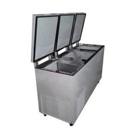 Stainless Steel Triple Door Freezer