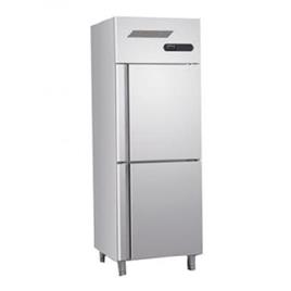 Stainless Steel Double Door Refrigerator