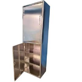 Stainless Steel Double Door Cabinet