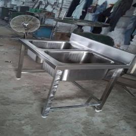 Stainless Steel Corner Sink