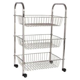 Stainless Steel Vegetable Handling Trolley