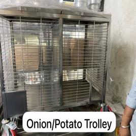 Steel Vegetable Cart