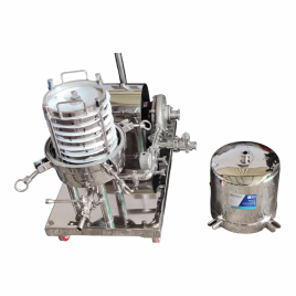 Vertical Zero Hold Filter Press