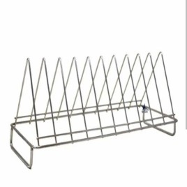 Stainless Steel Wall Mount Disk Rack