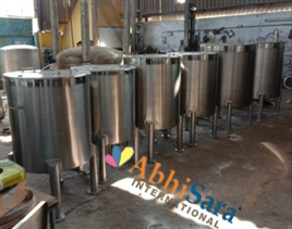 Industrial SS Jacketed Water Tank