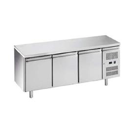 Worktop Counter Fridge Stainless Steel