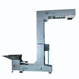 Stainless Steel Z Bucket Conveyor Machine, Capacity: 50kg/Hour