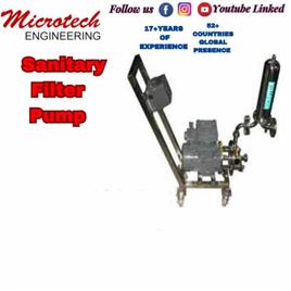 Microtech Sanitary Filter Pump
